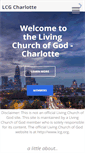 Mobile Screenshot of charlottelcg.org